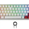 Геймърска безжична клавиатура Spartan Gear Pegasus 2 RGB White