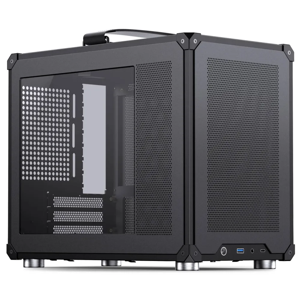 Кутия Jonsbo C6 MAX Micro-ATX - Black