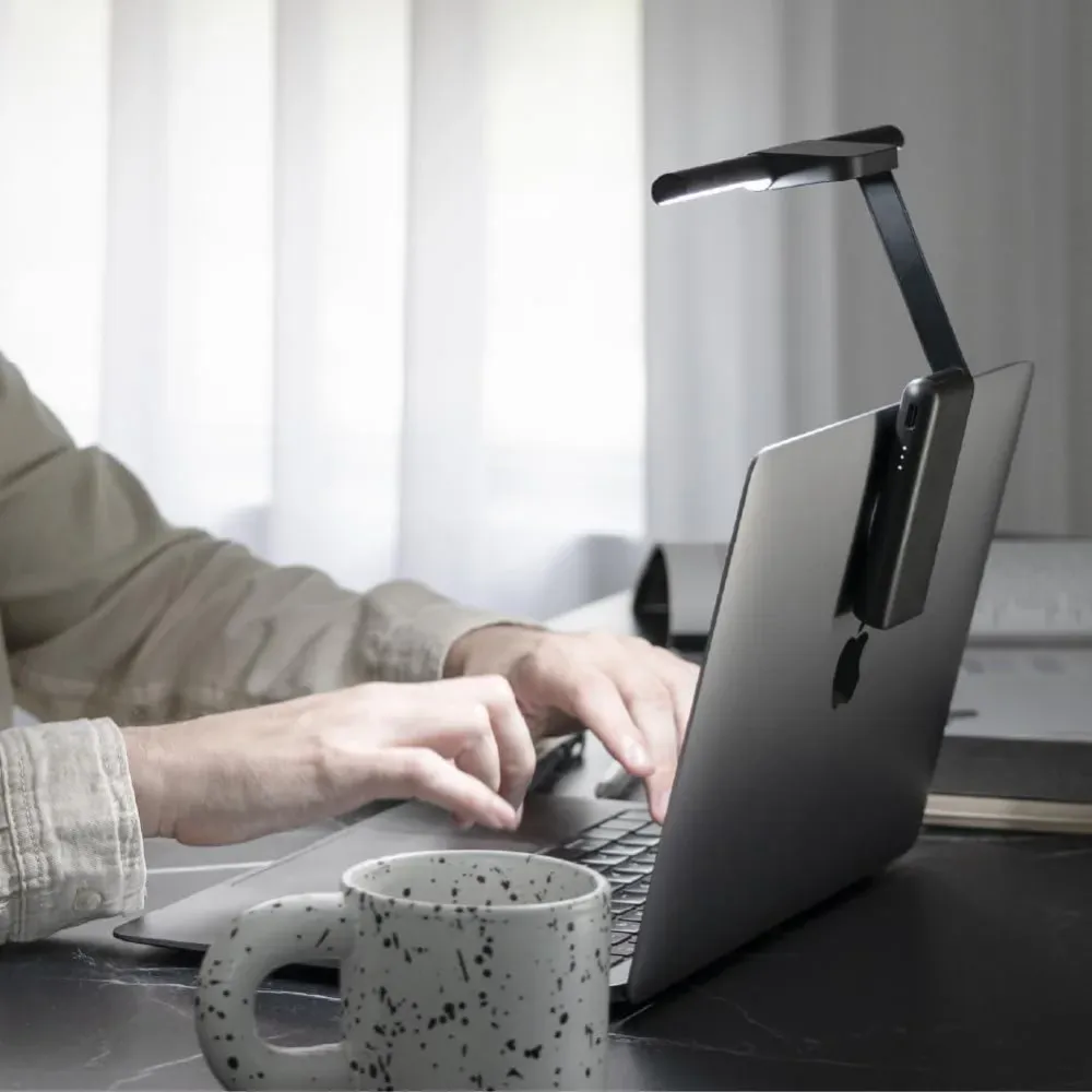 Лампа за четене за лаптоп BenQ LaptopBar - Черно