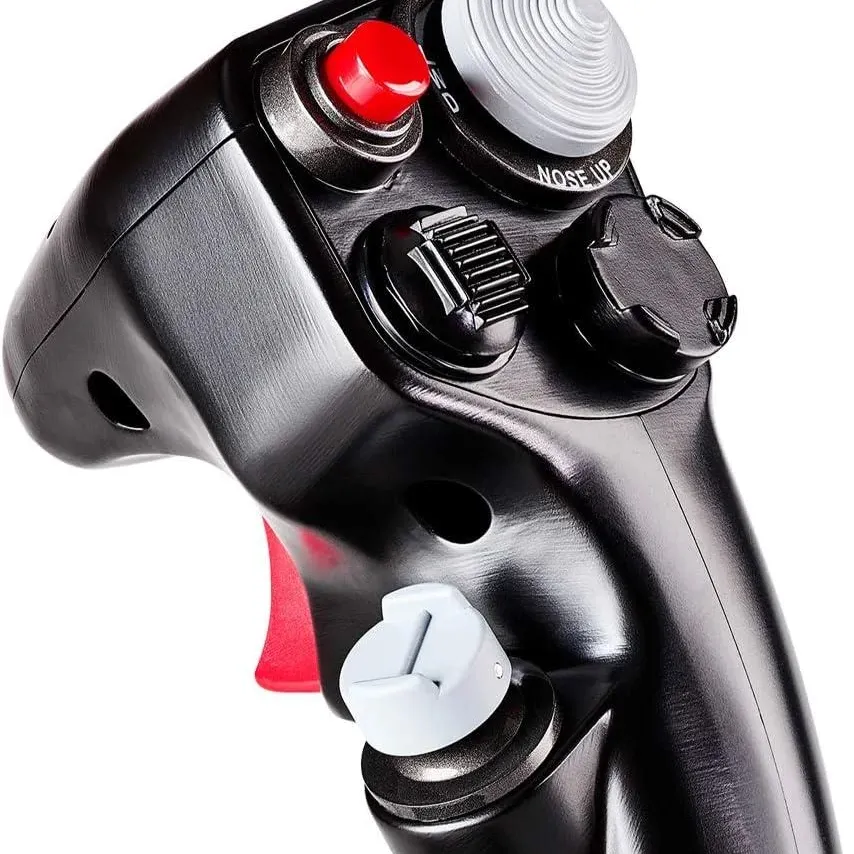 Жичен джойстик Thrustmaster F-16C Viper, Авиосимулатор за PC, Черен Жичен джойстик Thrustmaster F-16C Viper, Авиосимулатор за PC, Черен