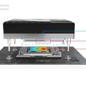 Воден блок за CPU Alphacool Apex 1 за AM5