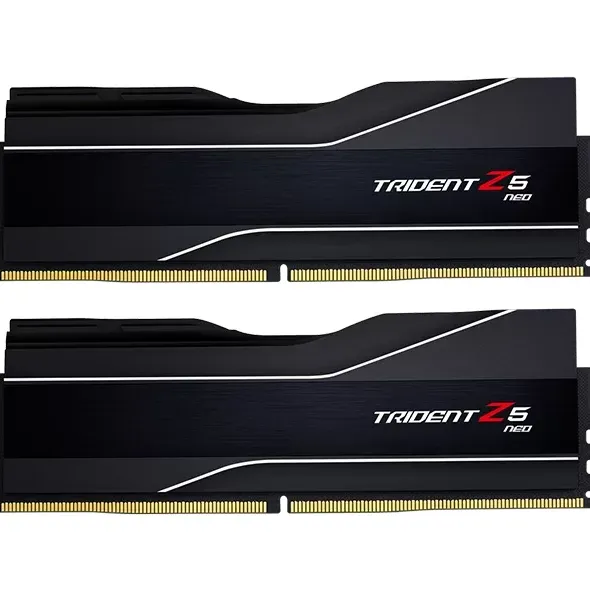 Памет G.SKILL Trident Z5 Neo Black 32GB(2x16GB) DDR5 6000MHz F5-6000J3038F16GX2-TZ5N