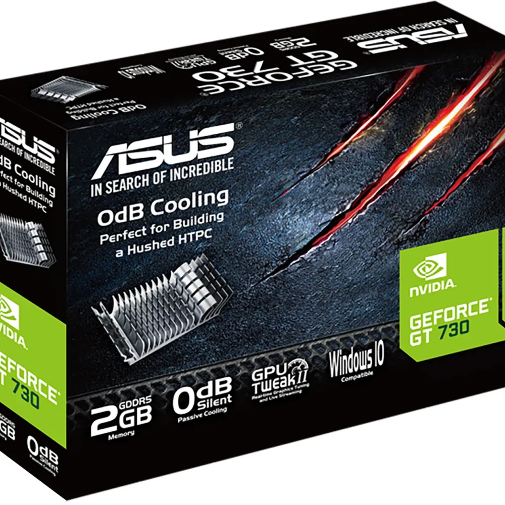 Видео карта ASUS GeForce GT 730 2GB GDDR5