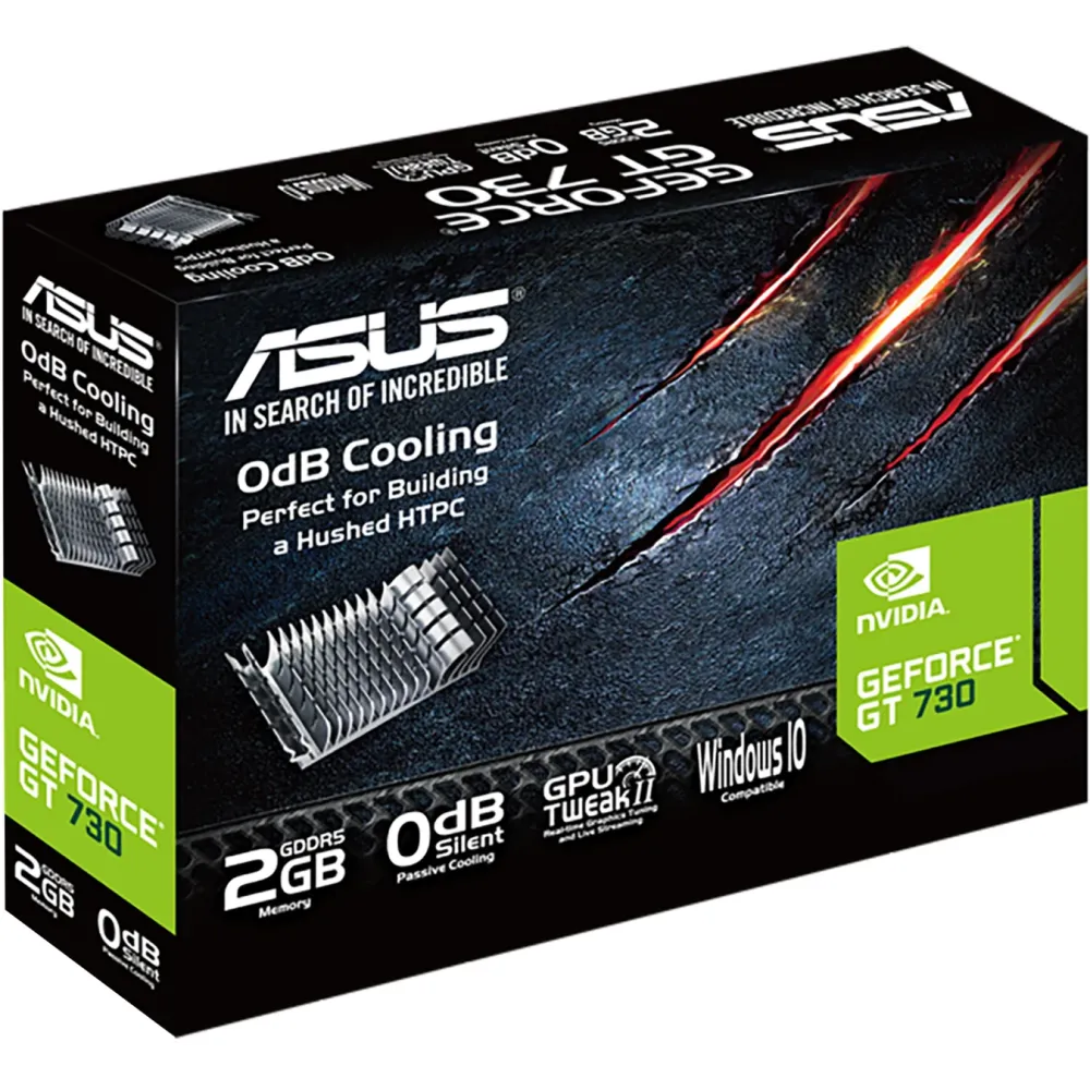 Видео карта ASUS GeForce GT 730 2GB GDDR5