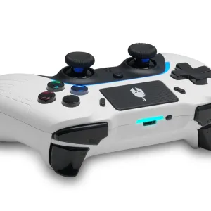 Безжичен геймпад Spartan Gear Aspis 4, за PC и PS4, Бял
