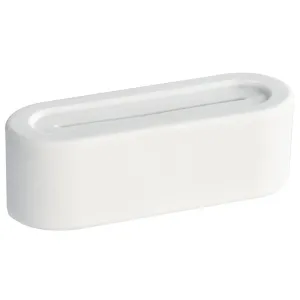 HAMA Органайзер за кабели самозалепващ, 2 бр., бял