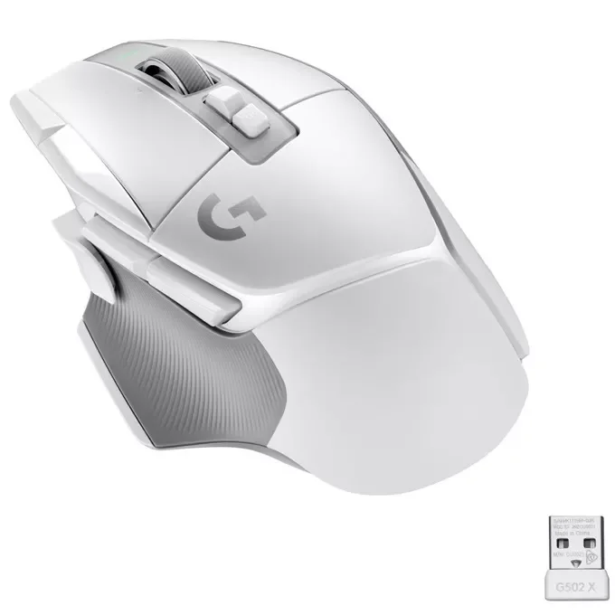 Безжична Геймърска мишка Logitech G502 X Lightspeed Бяло Безжична Геймърска мишка Logitech G502 X Lightspeed Бяло