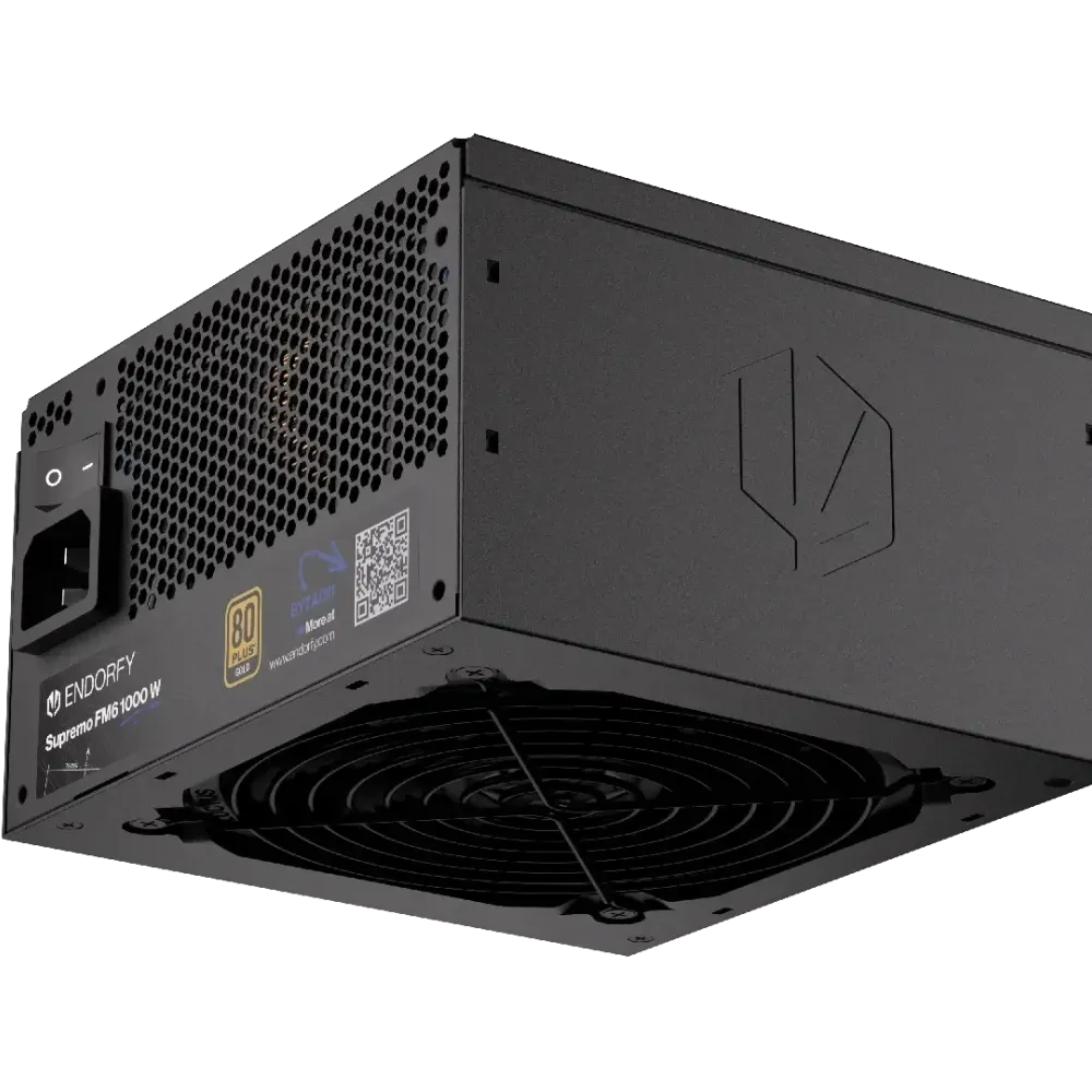 Захранващ блок Endorfy Supremo FM6 1000W 80+ Gold, PCIe 5.1 - Fully Modular
