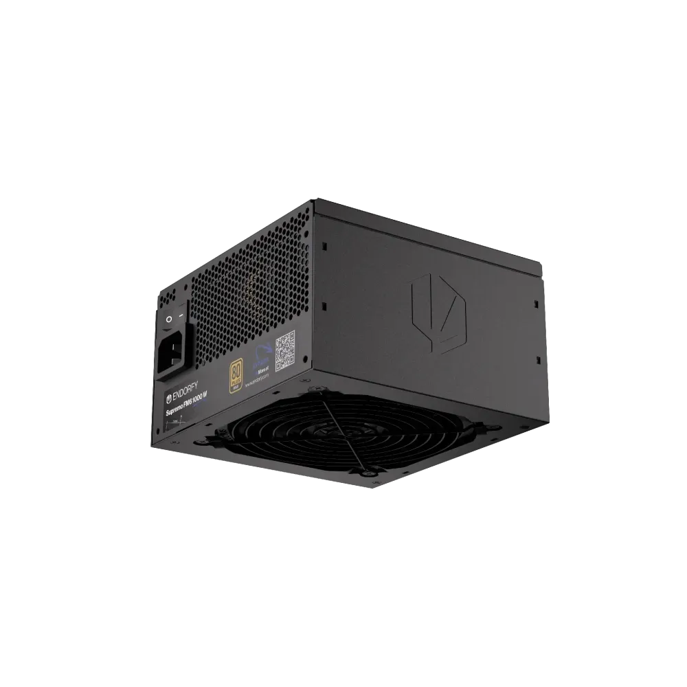 Захранващ блок Endorfy Supremo FM6 1000W 80+ Gold, PCIe 5.1 - Fully Modular Захранващ блок Endorfy Supremo FM6 1000W 80+ Gold, PCIe 5.1 - Fully Modular