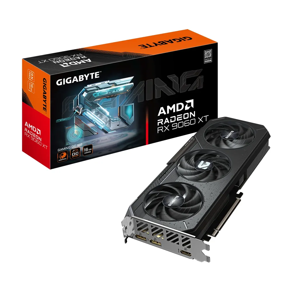 Видео карта GIGABYTE RADEON RX 9060 XT GAMING OC 16GB GDDR6 Видео карта GIGABYTE RADEON RX 9060 XT GAMING OC 16GB GDDR6