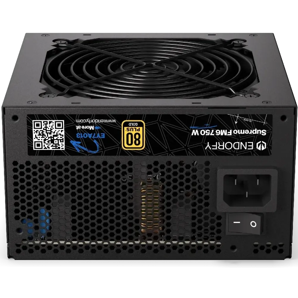 Захранващ блок Endorfy Supremo FM6 750W 80+ Gold, PCIe 5.1 - Fully Modular