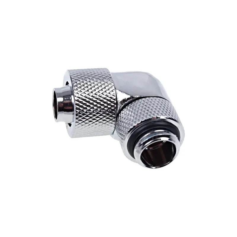 Фитинг Alphacool Eiszapfen, Удължител, 90°, 13/10mm, G1/4, Сребрист Фитинг Alphacool Eiszapfen, Удължител, 90°, 13/10mm, G1/4, Сребрист