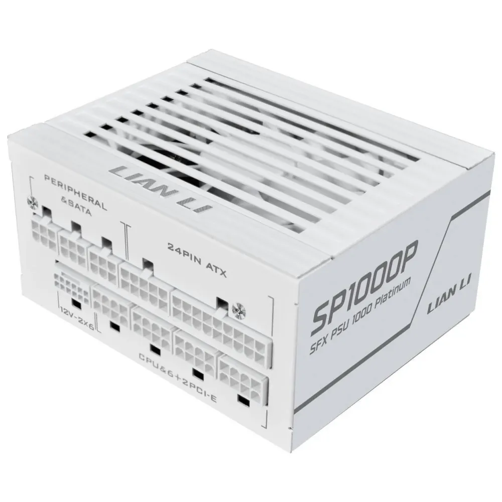 Захранващ блок Lian Li SP1000 White 1000W 80+ Platinum PCIe 5.1, ATX 3.1