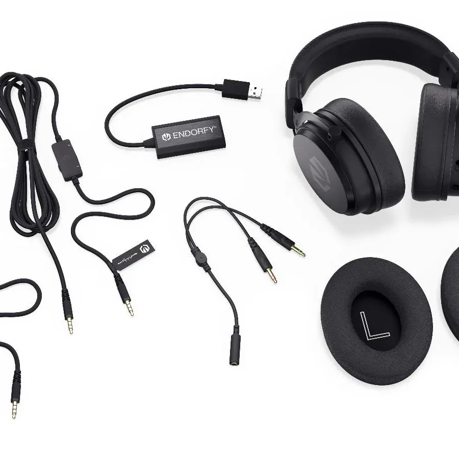 Геймърски слушалки ENDORFY Viro Plus 7.1 USB - Black