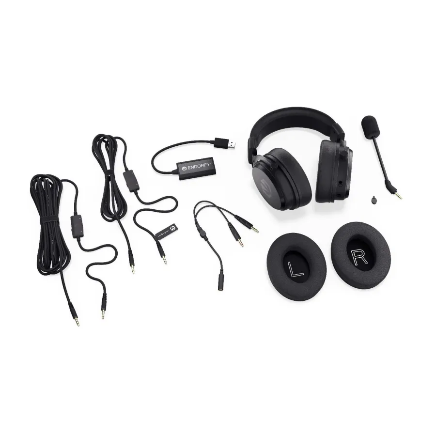 Геймърски слушалки ENDORFY Viro Plus 7.1 USB - Black Геймърски слушалки ENDORFY Viro Plus 7.1 USB - Black