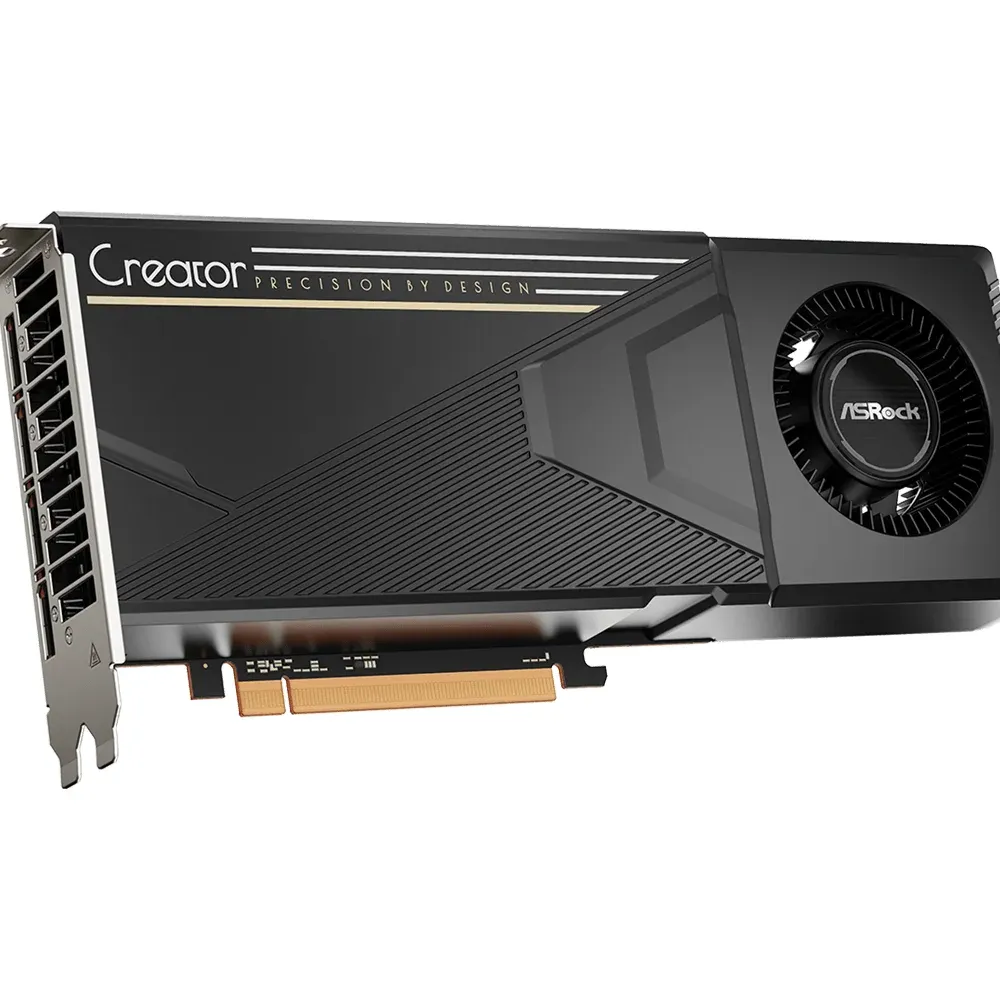 Видео карта ASRock RADEON AI PRO R9700 Creator 32GB GDDR6 Видео карта ASRock RADEON AI PRO R9700 Creator 32GB GDDR6