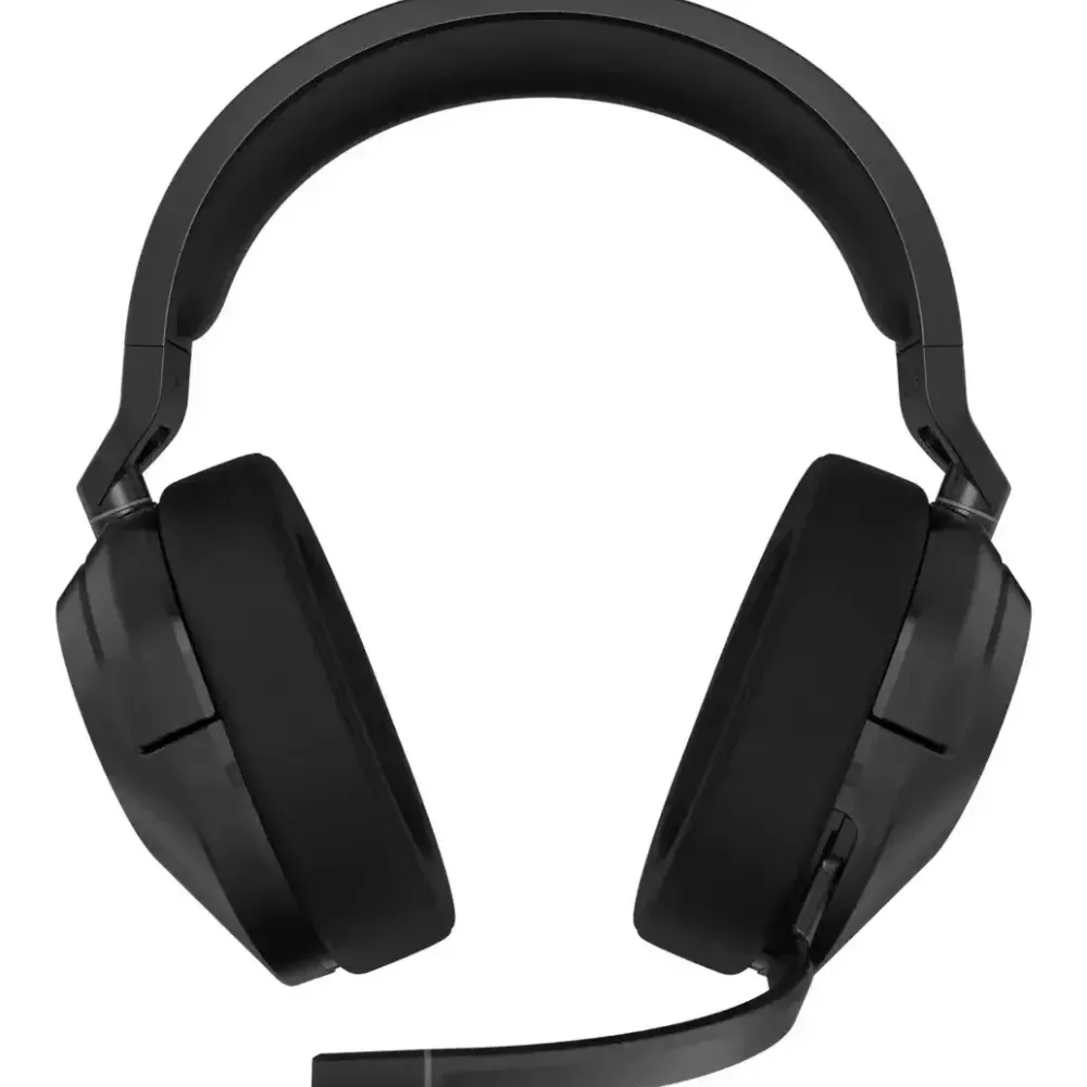 Геймърски слушалки с микрофон Corsair HS55 Carbon безжични и блутут PC/PS5/PS4