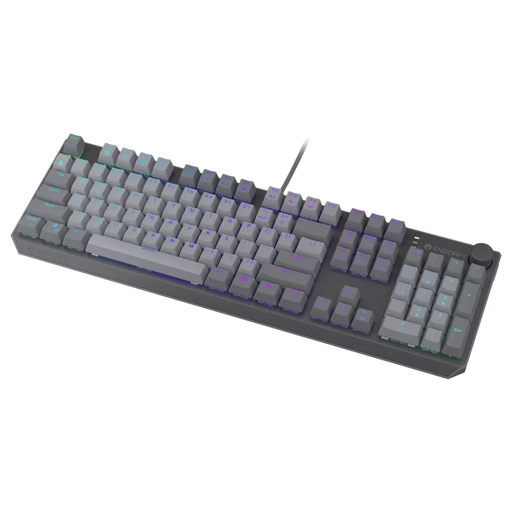Endorfy механична клавиатура Thock V2 Full Size, PBT, Endorfy Red switch, US Layout