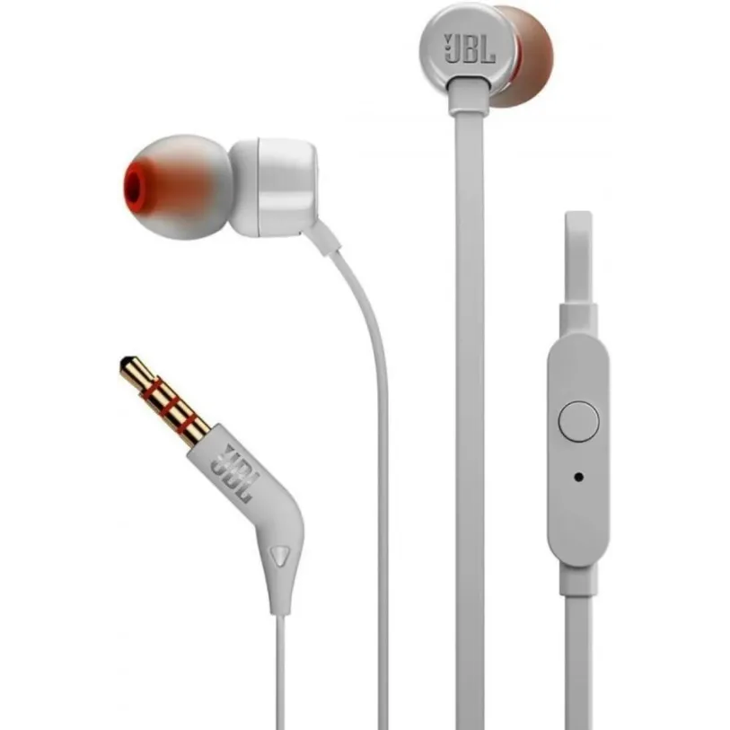 Слушалки JBL TUNE 110 - Бял Слушалки JBL TUNE 110 - Бял