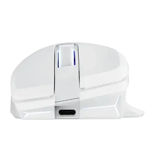 Геймърска безжична мишка PowerColor ALPHYN AM10 - White