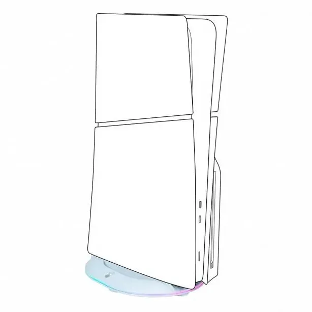 Вертикална поставка Nacon, За конзола с хъб PS5 Slim Вертикална поставка Nacon, За конзола с хъб PS5 Slim