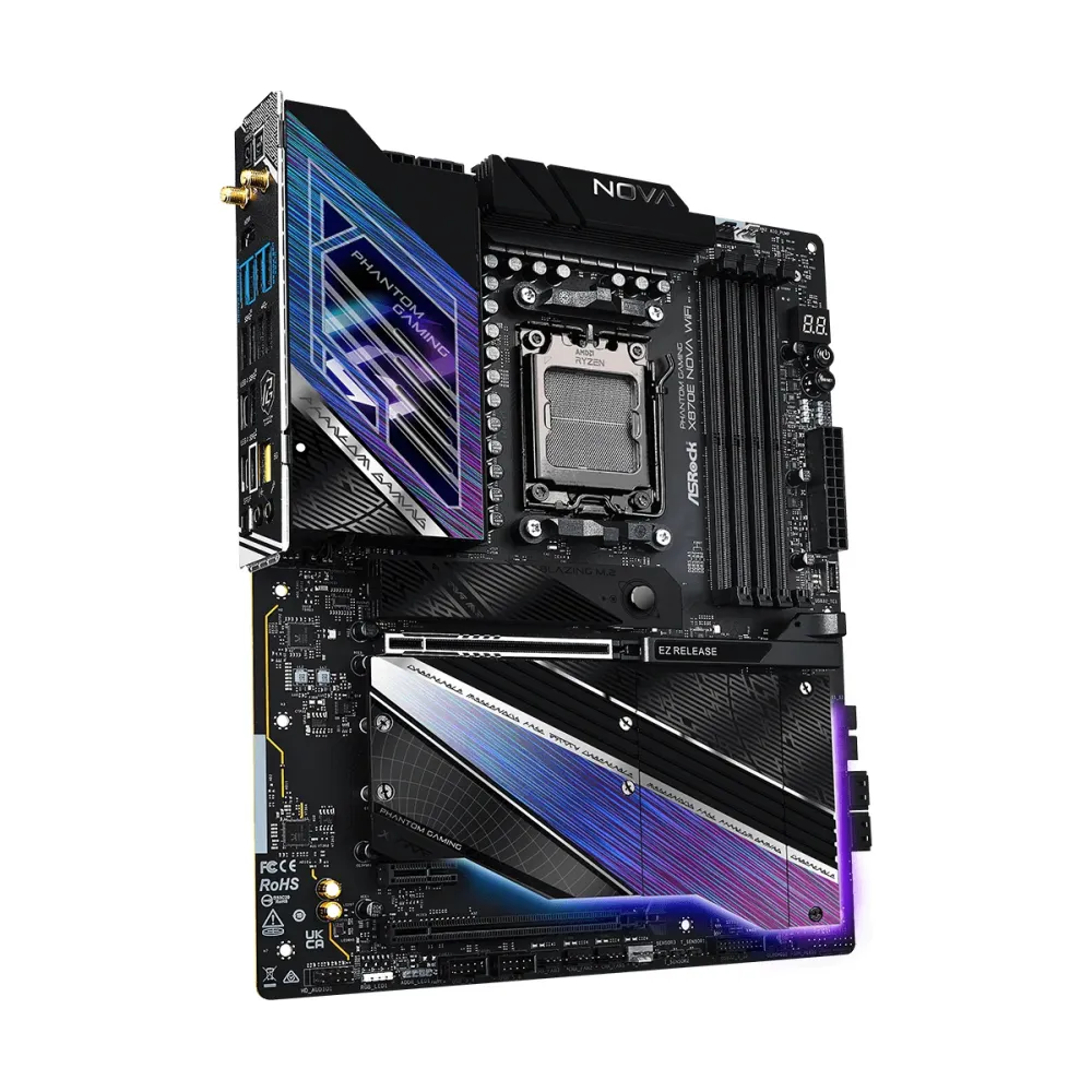 Дънна платка ASROCK X870E PG NOVA WIFI, Socket AM5 Дънна платка ASROCK X870E PG NOVA WIFI, Socket AM5