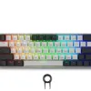 Геймърска безжична клавиатура Spartan Gear Pegasus 2 RGB White/Grey