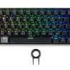 Геймърска безжична клавиатура Spartan Gear Pegasus 2 RGB Black/Grey