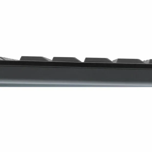 Безжична тиха клавиатура CHERRY KW 3000,10млн. клика, Черна