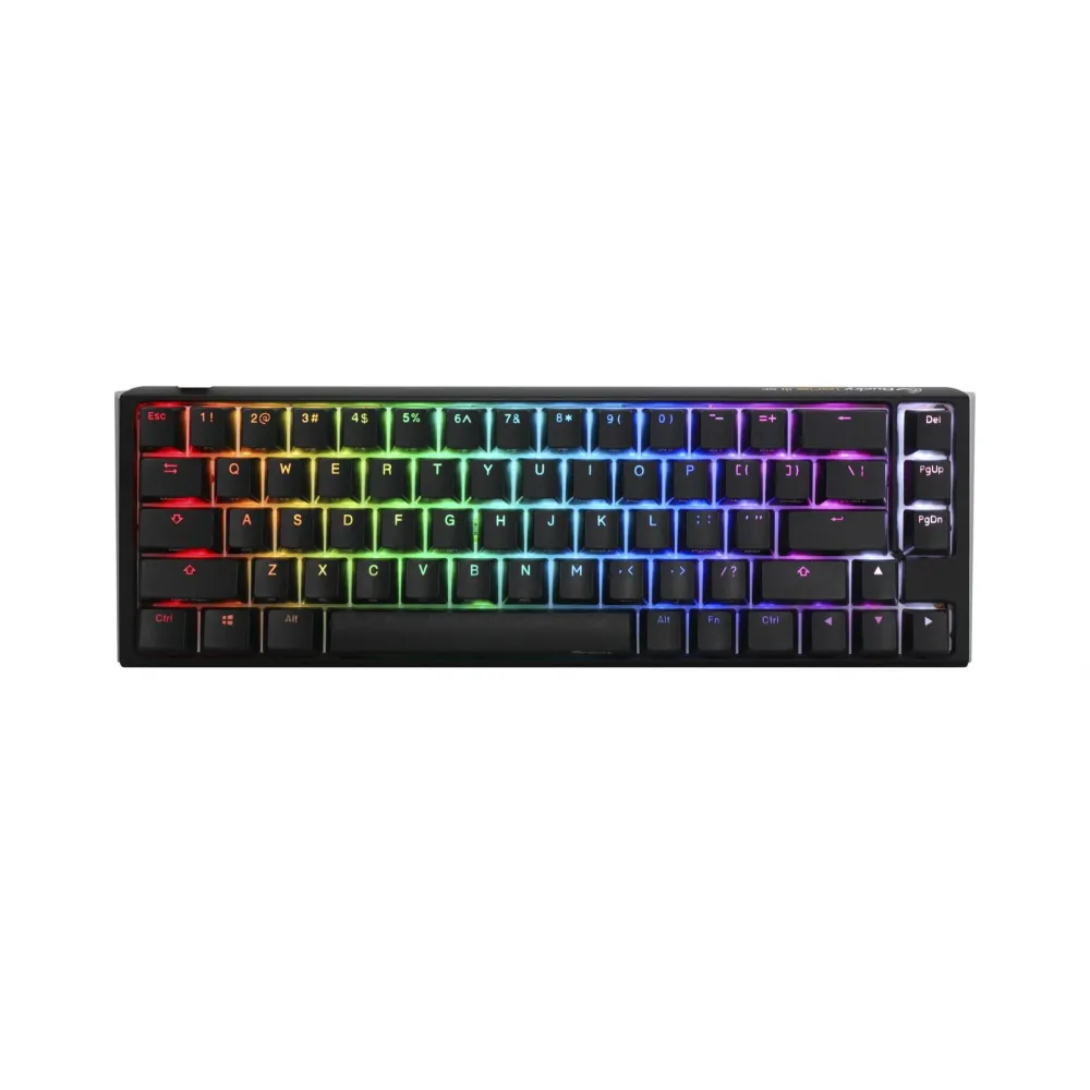 Геймърскa механична клавиатура Ducky One 3 Classic SF 65%, Hotswap Cherry MX Black, RGB, PBT Keycaps Геймърскa механична клавиатура Ducky One 3 Classic SF 65%, Hotswap Cherry MX Black, RGB, PBT Keycaps
