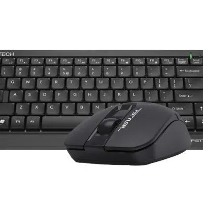 Комплект клавиатура и мишка A4TECH FG1112, Черен