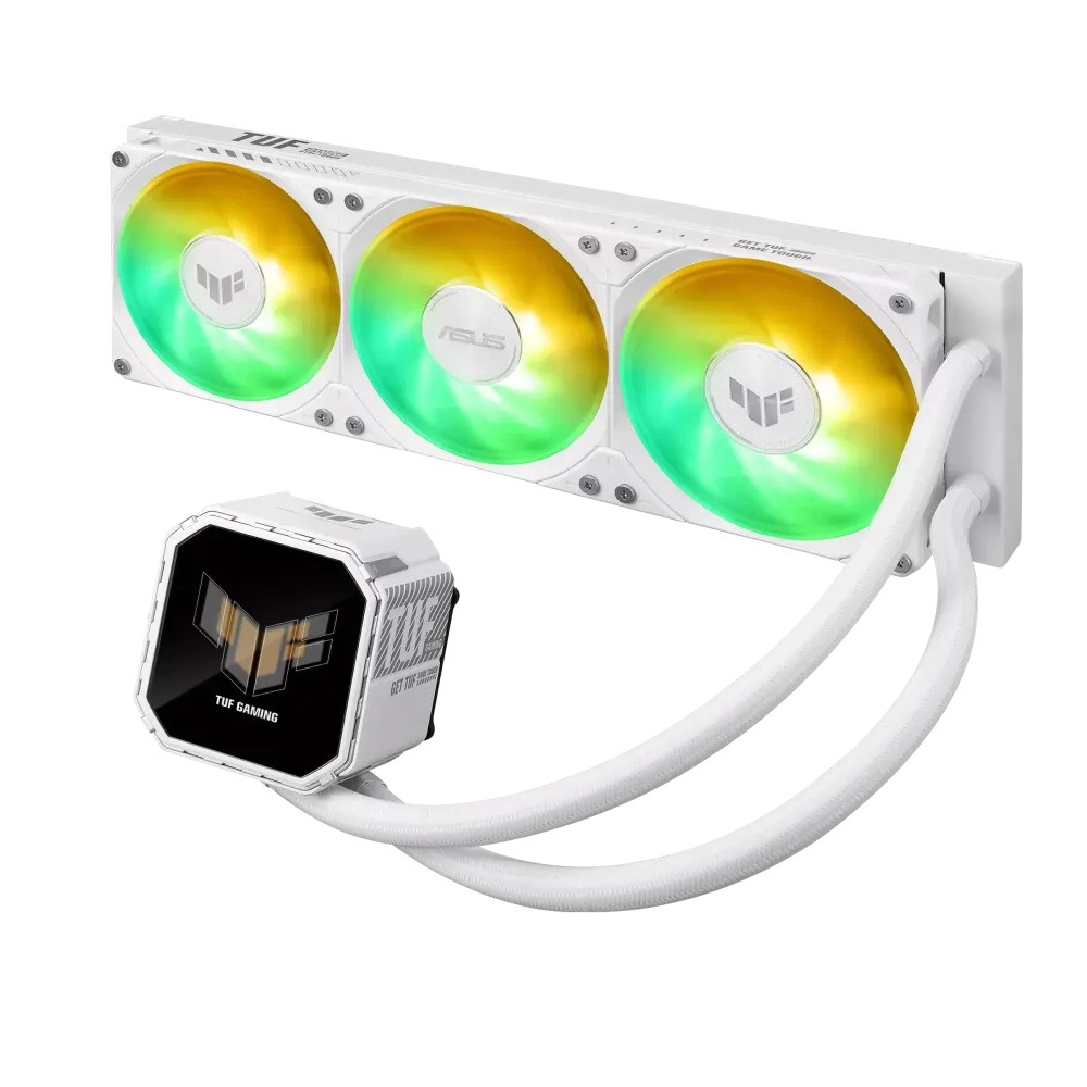 Охладител за процесор ASUS TUF Gaming LC III 360 ARGB LCD White Edition