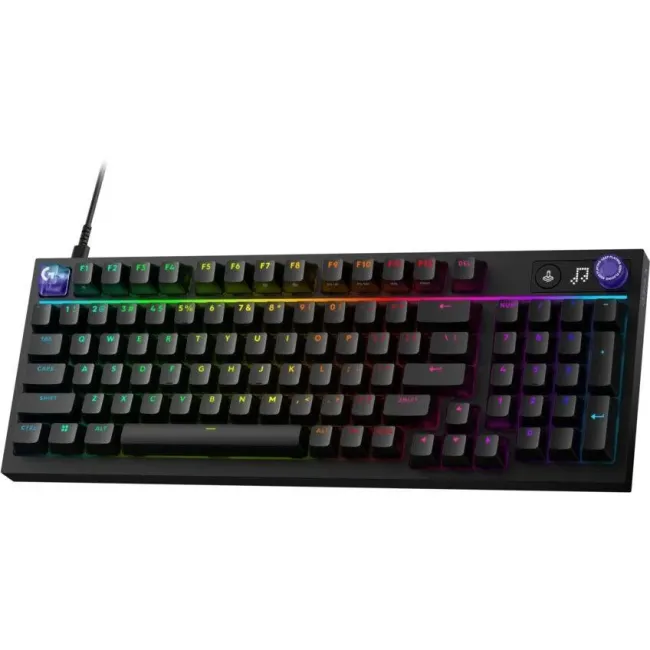 Геймърска механична клавиатура Logitech G316 X 98 - Hot-Swappable Tactile Switch - Black