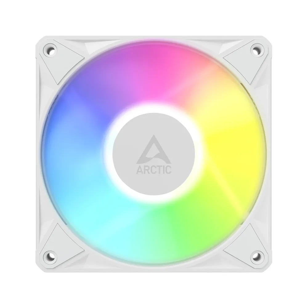 Вентилатор ARCTIC BioniX P12 A-RGB PWM 120mm Daisy Chain - Бял