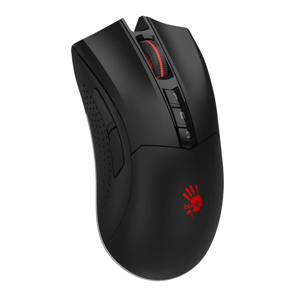 A4tech Bloody R90 Plus Stone black Геймърска безжична оптична мишка