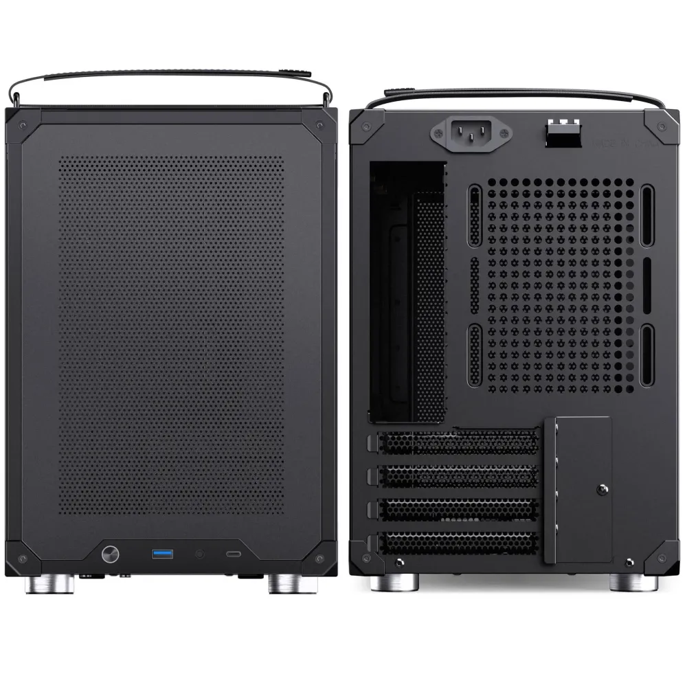 Кутия Jonsbo C6 MAX Micro-ATX - Black