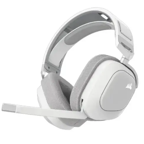 Геймърски слушалки с микрофон Corsair HS80 MAX White безжични и блутут PC/PS5/PS4 Геймърски слушалки с микрофон Corsair HS80 MAX White безжични и блутут PC/PS5/PS4