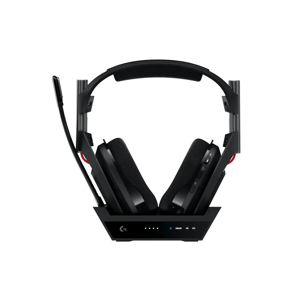 Logitech Astro A50 Lightspeed безжични слушалки с докинг станция, Черни