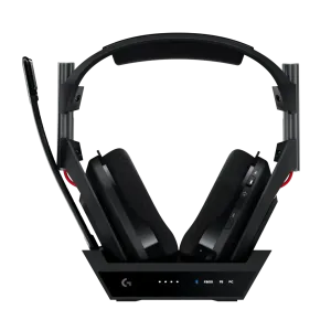 Logitech Astro A50 Lightspeed безжични слушалки с докинг станция, Черни