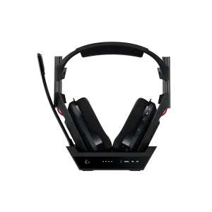 Logitech Astro A50 Lightspeed безжични слушалки с докинг станция, Черни
