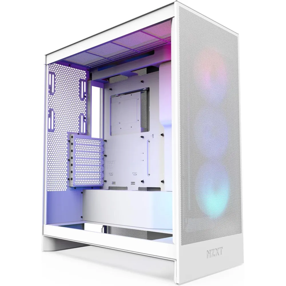 Кутия NZXT H7 Flow RGB 2024 Edition - White