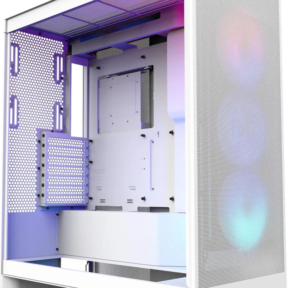 Кутия NZXT H7 Flow RGB 2024 Edition - White