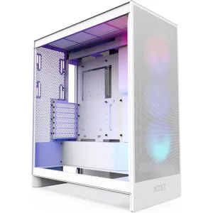Кутия NZXT H7 Flow RGB 2024 Edition - White