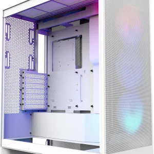 Кутия NZXT H7 Flow RGB 2024 Edition - White