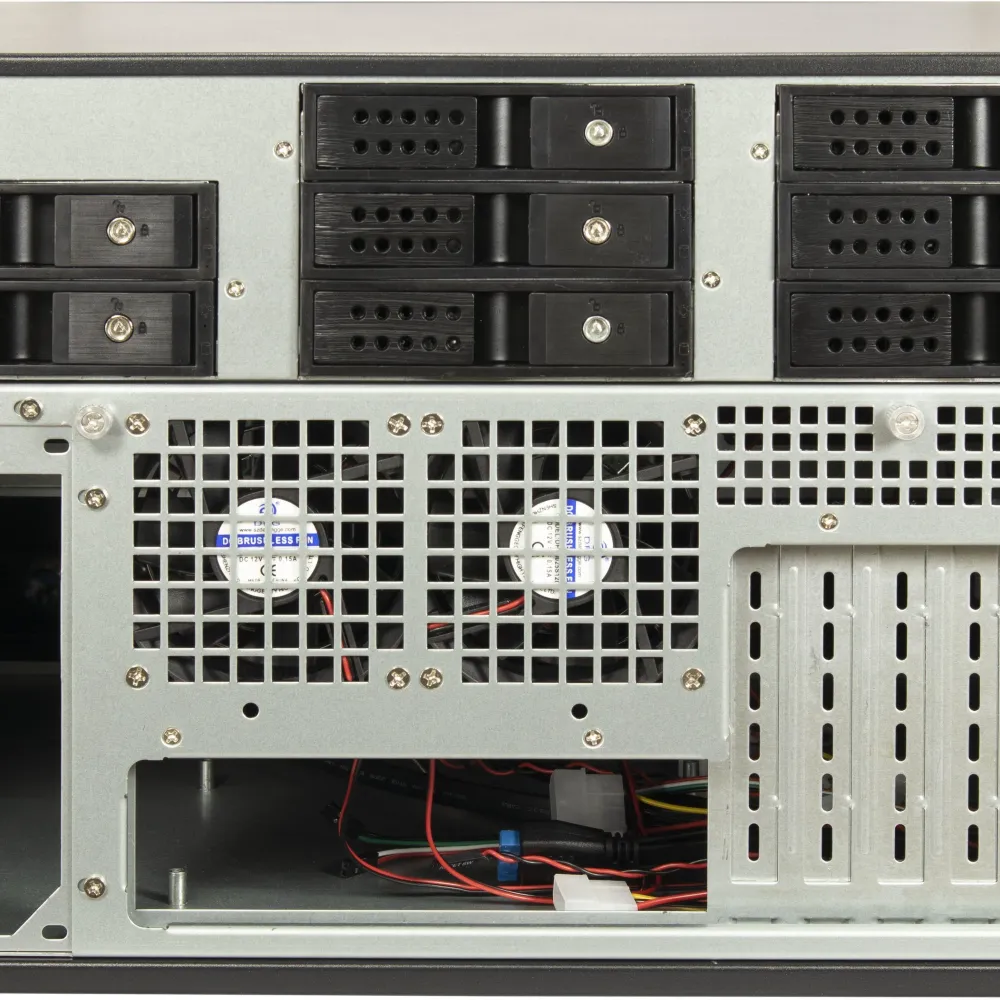 Кутия Inter Tech Server 6U-6520 за сървър ATX