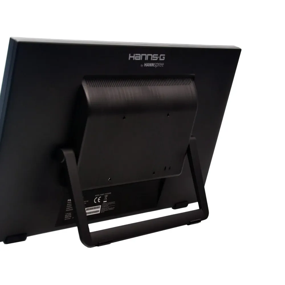 Тъч монитор HANNSPREE HT225HPB, LED, 21.5 inch, Wide, Full HD, Display Port, VGA, HDMI, Черен