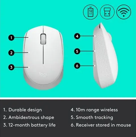 Безжична оптична мишка LOGITECH M171