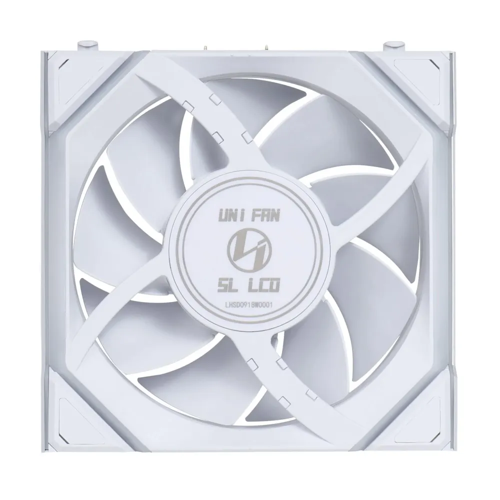 Вентилатори 3бр Lian Li UNI FAN SL Wireless LCD ARGB PWM - 120 mm Бели