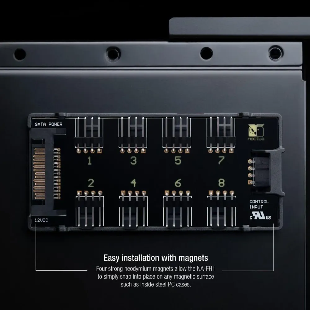 Контролер за 8 вентилатора Noctua NA-FH1