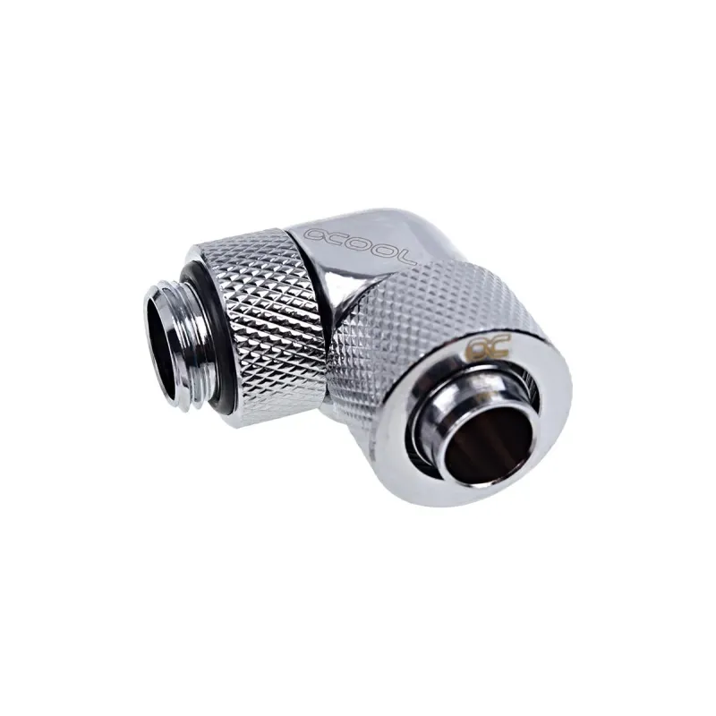 Фитинг Alphacool Eiszapfen, Удължител, 90°, 13/10mm, G1/4, Сребрист Фитинг Alphacool Eiszapfen, Удължител, 90°, 13/10mm, G1/4, Сребрист